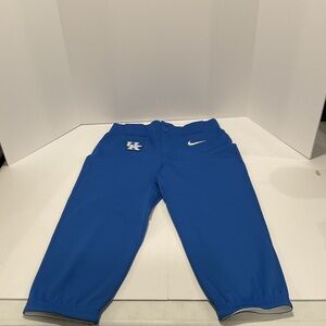 Nike Team Kentucky Wildcats Baseball Pants Blue UK Logo Men’s M Dri-Fit